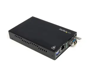 StarTech ST-ET91000LC2 550 m Fiber Media Converter Gigabit 1000Mbps MM LC Fiber