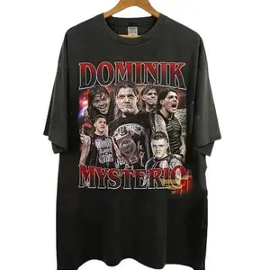 Vintage Retro 90S Dominik Mysterio T-Shirt- Perfect Gift for Fans Tshirt