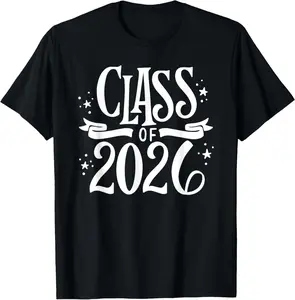 100% Cotton Class of 2026 Gift Class of 2026 T-Shirt