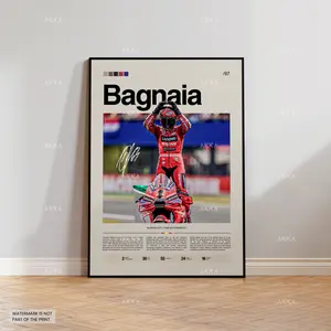 Pecco Bagnaia poster