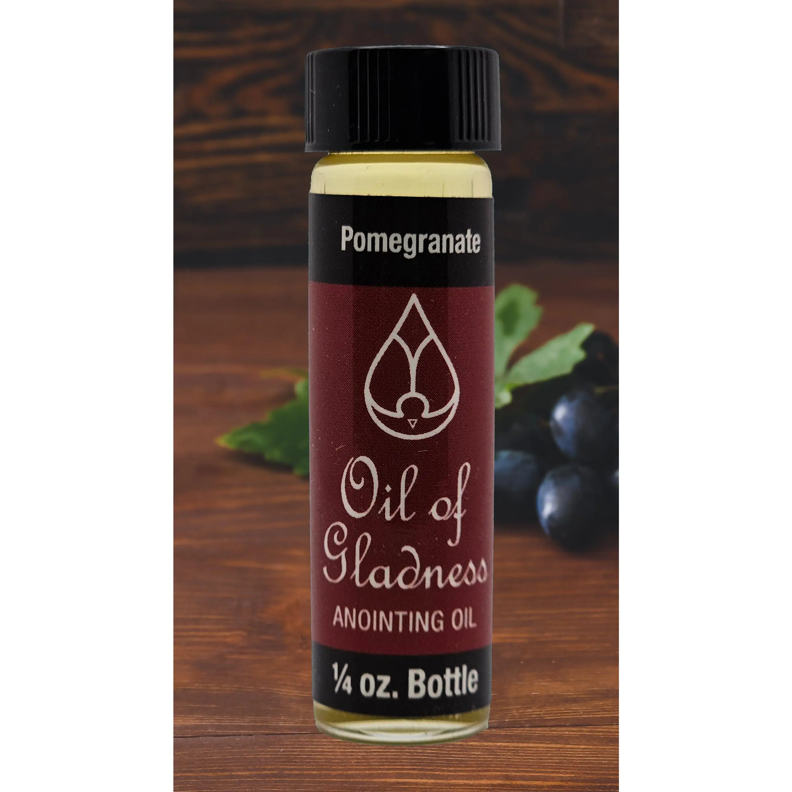 Pomegranate Scented Anointing Oil - Righteousness & Abundance Themed, Aromatherapy Soothing Oil for Body Care Fragrance