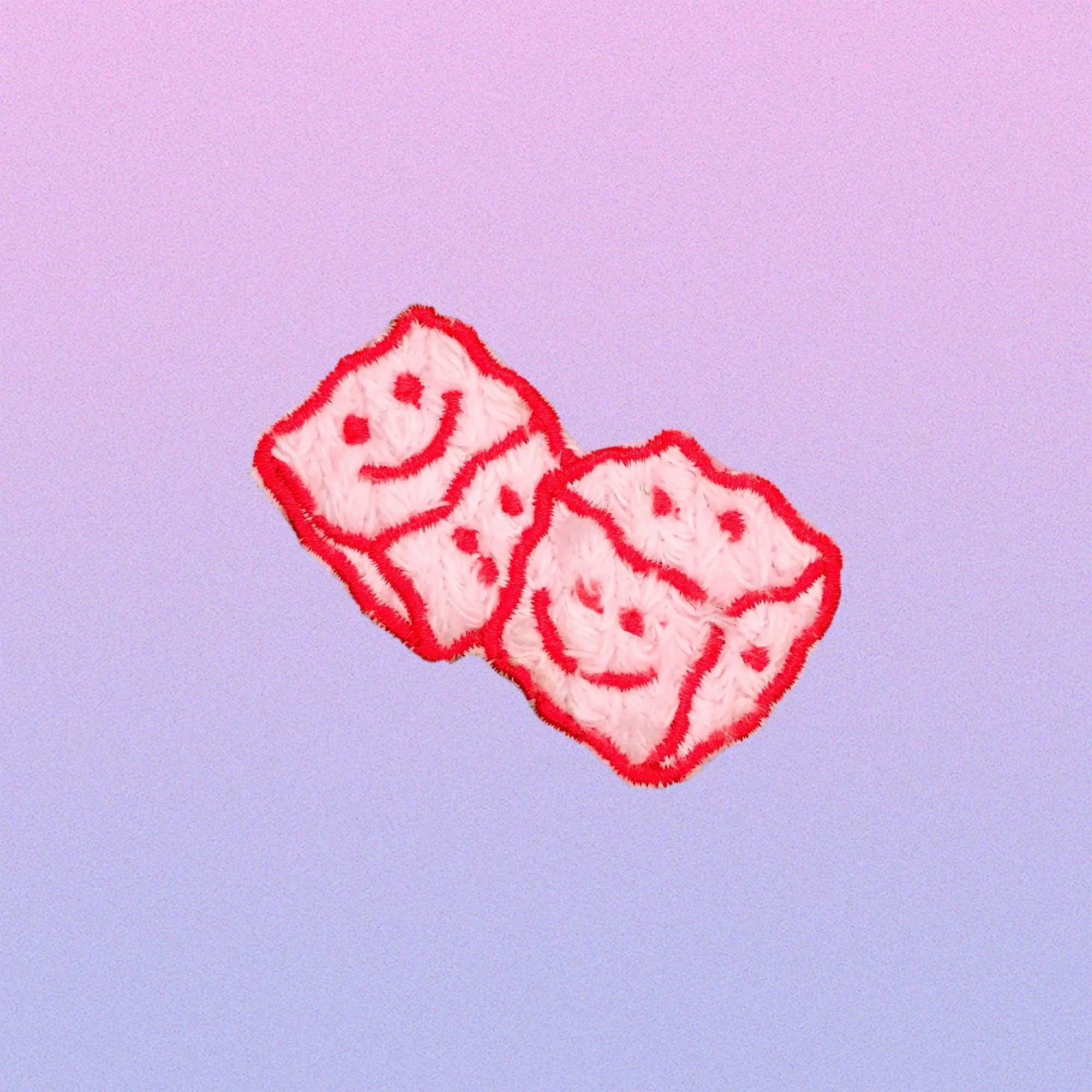 Fuzzy Dice Patch Sew-on