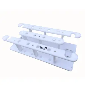 16 Fishing Pole Bent Butt Rod Storage Rack Stand Marine Board Heavy Duty