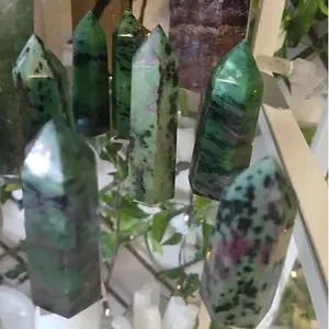 Ruby In Zoisite Crystal Tower