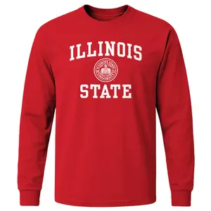 Illinois State University Heritage Long Sleeve T-Shirt (Red)