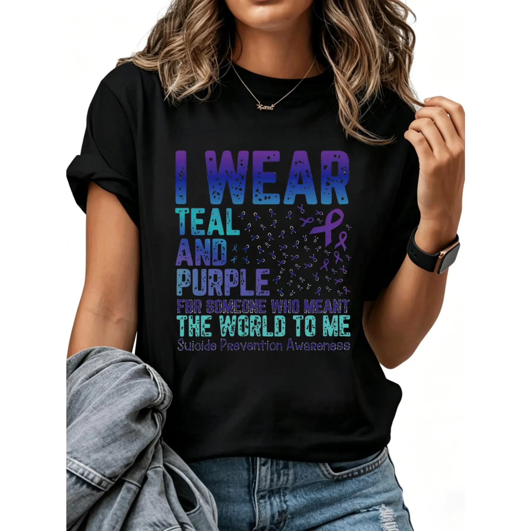 100% Cotton Suicide Prevention Awareness T-Shirt