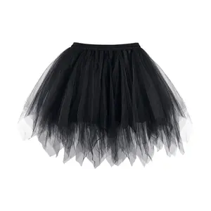 Milalee Tulle Skirt for Women Lace up Wedding Party Prom Renaissance Midi Skirt Mesh Womenswear Fairy Costumes Minimalist 7011