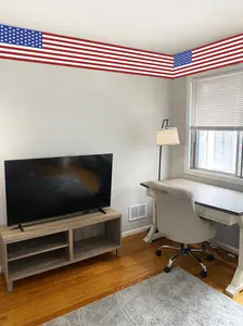 The Dorm Crown "USA Flag" Canvas Poster Pack - Large Polyester Matte Canvas, Deep Rich Colors, Detailed Designs, Tearproof Material (Home Decor Wall Art)