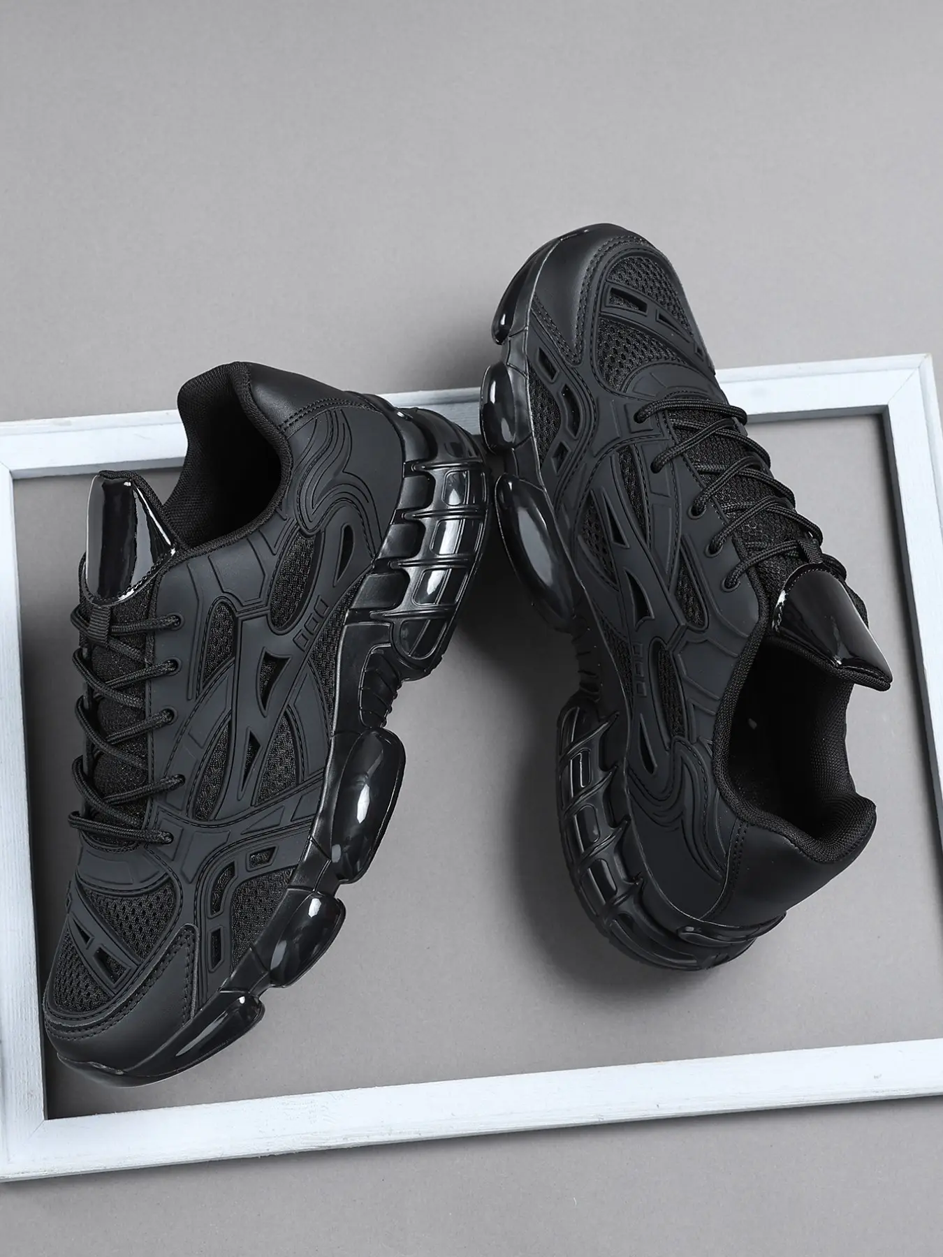 Men's Low-Top Thick Sole Sports Shoes, Workout Sneakers, Breathable Mesh Athletic Running Shoes, Running Sneakers, Runner Athletic Shoe, Anti-Slip Outsole, Casual Wear for All Seasons, Sporty Running Shoes, Shoe For Runners