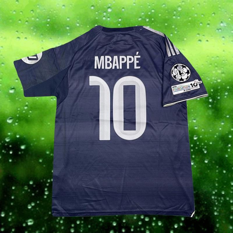 25 26 RM Home Away No.10 Mbappe Short sleeve Soccer Jersey