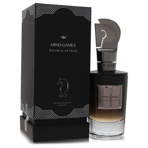 Mind Games Double Attack Unisex Extrait De Parfum Spray 3.4oz | Intense Niche Luxury Fragrance for Men & Women | Bold Deep Long-Lasting Seductive Scent | Premium Concentration