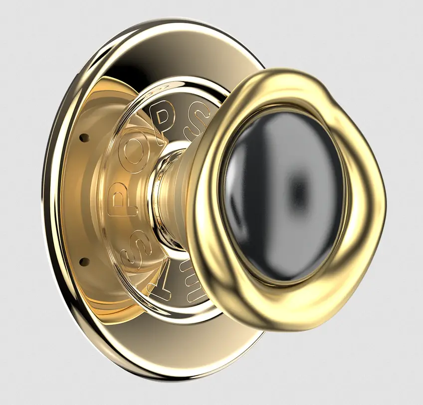 popsockets Enamel Eye of the Behold Gold  MagSafe PopGrip