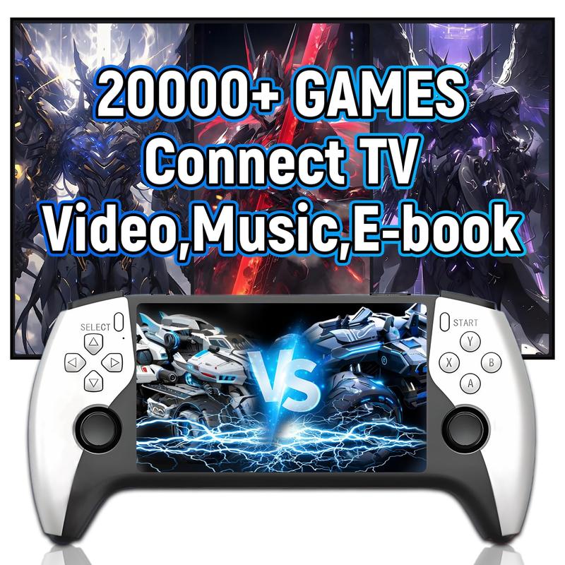 SF3500 Retro Handheld Game Console-Handheld Game Console with HD 5.5-inch IPS Screen Classic Video Games Supports TV Connection,14+ Emulators & 5-Hour Battery Life Gaming Console