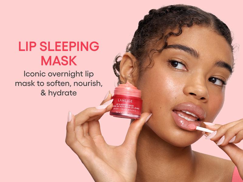 Laneige Lip Hydration Duo, Lip Glowy Balm + Lip Sleeping Mask