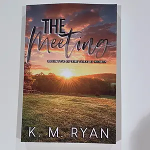DISCREET - The Meeting in paperback by K. M. Ryan, Soft Cover, Regular Edition, signed paperback book contemporary romance