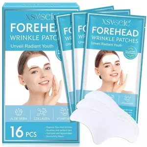 Forehead Wrinkle Patches 10pcs - Smooth Fine Lines & Wrinkles, Anti-Wrinkle Patches with Hydrolyzed Collagen with Aloe,Vitamin E, Anti Wrinkle Patches, Forehead Wrinkles Treatment daily skincare