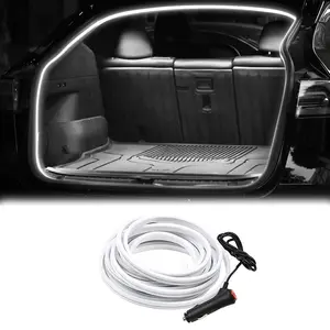Car Trunk LED Light, Hidden Car Interior Lighting, Universal Ambiance Lamp, Sensor Light, Cigarette Lighter Illumination, Decorative Accessory, Car Accessories