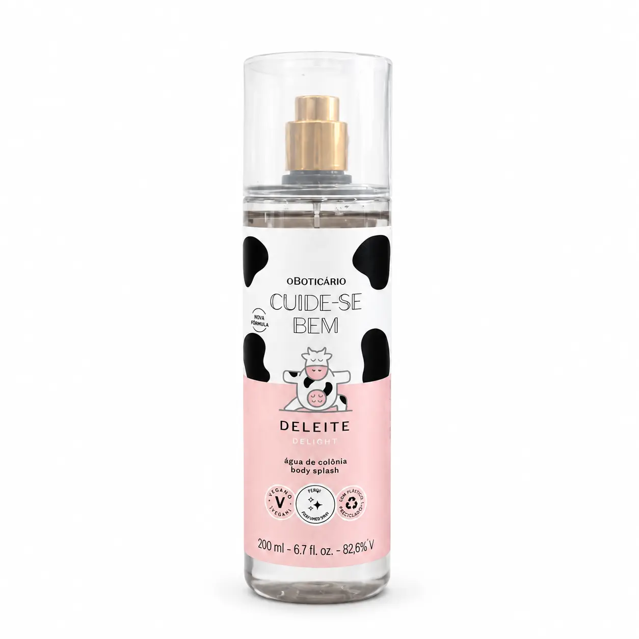 Body Splash O Boticário Cuide-se Bem Deleite 200 ml