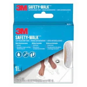 3M  1 x 15 in. Slip Resistant Tape, White