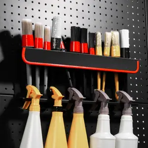 Wall Mounted Brush Stand- Spray Bottle Hanger