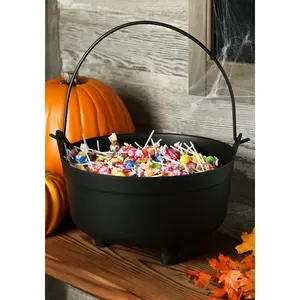 Black 14-Inch Cauldron Prop