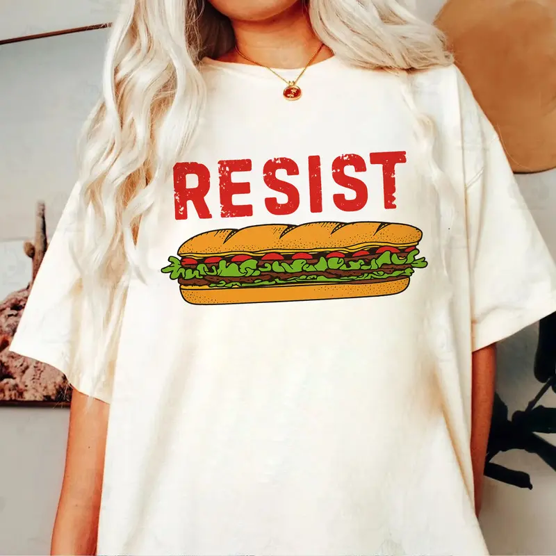 DC Sandwich Thrower Shirt FDT Ice T-Shirt Resist Shirt I Dissent Sandwich Man Shirt FDT 1