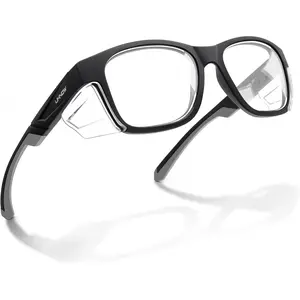 Safety Glasses - Anti Fog Lenses - Eye Protection with Side Shields - ANSI Z87.1 Protective Eyewear - UV Protection
