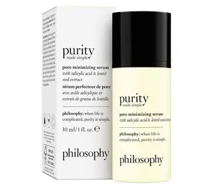 philosophy 1 oz. purity made simple pore minimizing serum