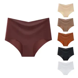 Women's High-Waisted Seamless Panty Soft Breathable Everyday Fit Minimalist Womenswear Full coverage Basics Muiti 6-pack S-XXXL