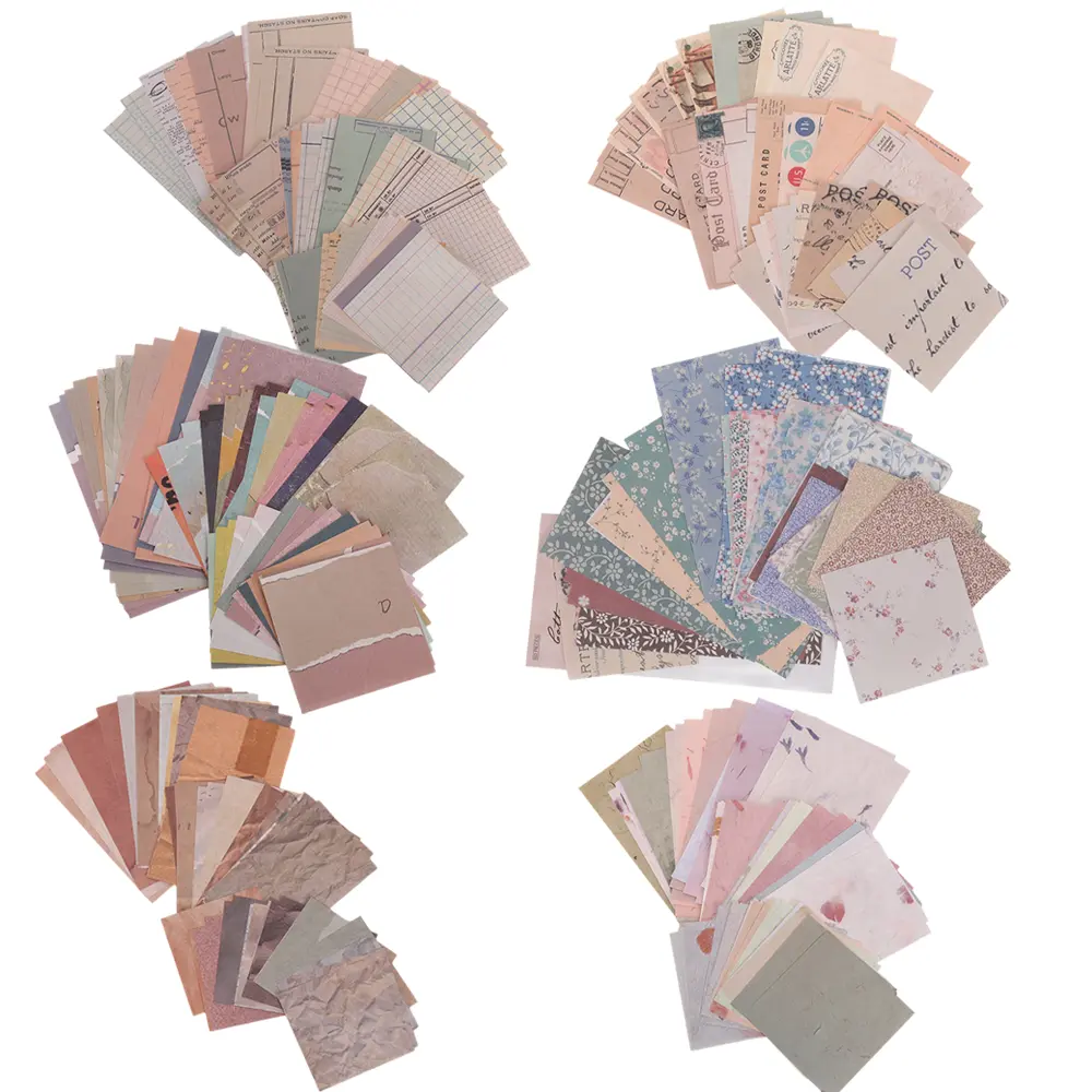 360 Sheets Aesthetic Scrapbook Paper Set,Retro Boho Pastel Wall Collage Scrapbooking Supplies,Craft Decorative Papers,Abstract Art Hippie Pattern Room Fashion Decor Paper for Card Making Gift,DIY Hand Tools Kits