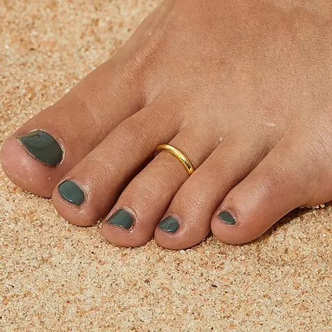 Simple Adjustable Band Toe Ring, Adjustable Toe Rings for Women & Girls, Casual Trendy Body Jewelry for Party, Daily Wear & Birthday Gift
