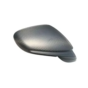 2019–2025 Porsche 992 Dry Carbon Fiber Rearview Mirror Covers (Left-Hand Drive) – Brushed Matte Finish, OE-Fit Replacement