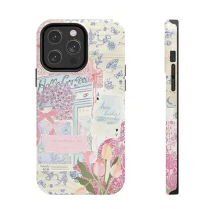 Pink Floral Christian iPhone Case, Coquette Bow Phone Case, Religious Girly Bible Verses Christianity Cover For iPhone 16 15 14 13 12 11 Pro Max Plus Button Durable Compatible with Samsung Galaxy S25