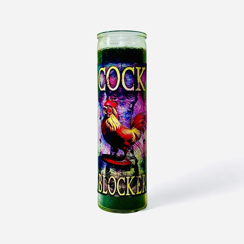 Cock Blocker Candle for Fidelity Control | Ideal for Rituals to Stop Wandering Eyes and Cheating