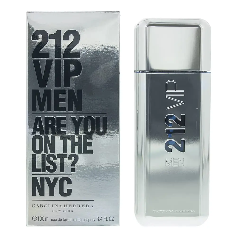 Carolina Herrera 212 VIP 100ml Eau De Toilette for Men Scented Fragrance Fragrance
