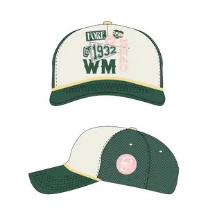 Wm-Trucker Hat - Green Wm Logo