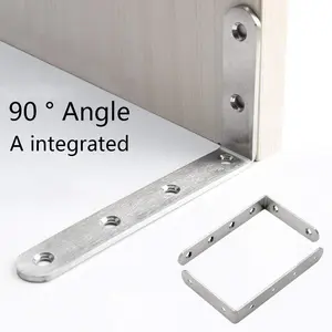 Stainless Steel Heavy Duty Shelf Bracket, 90 Degree Angle Support, Floating Shelf Holder, Furniture Corner Brace, Durable Stand