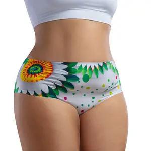 Memème Women’s Ultra-Comfortable DAISY– Emerald - Queen Size Panties | Breathable Cotton Crotch, Stretchy Fit
