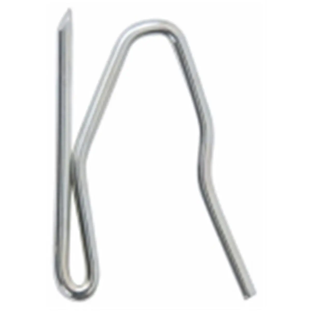 Kenney Mfg Heavy-Duty Drapery Hooks, 14 Pack Pin-On Pointed Pins for Traverse and Flat Curtain Rods, Hanging, Flat Rod