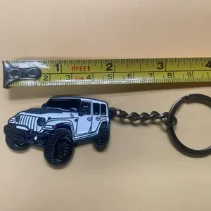 NEW - Metal keychain for Jeep - Wrangler