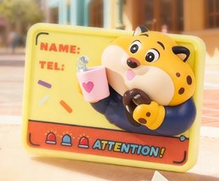 Disney Zootopia Super Citizen Pass Series - Magnetic Toy Blind Box, Collectible Fridge Magnets, Fun and Unique