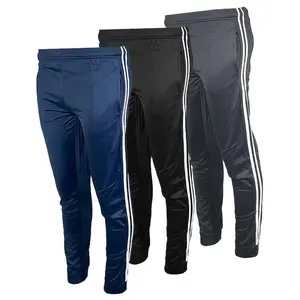 BROOKLYN VERTICAL Boys 3-Pack Tricot Jogger Sweatpants with Pockets | Soft Warm Cozy Size 6-20