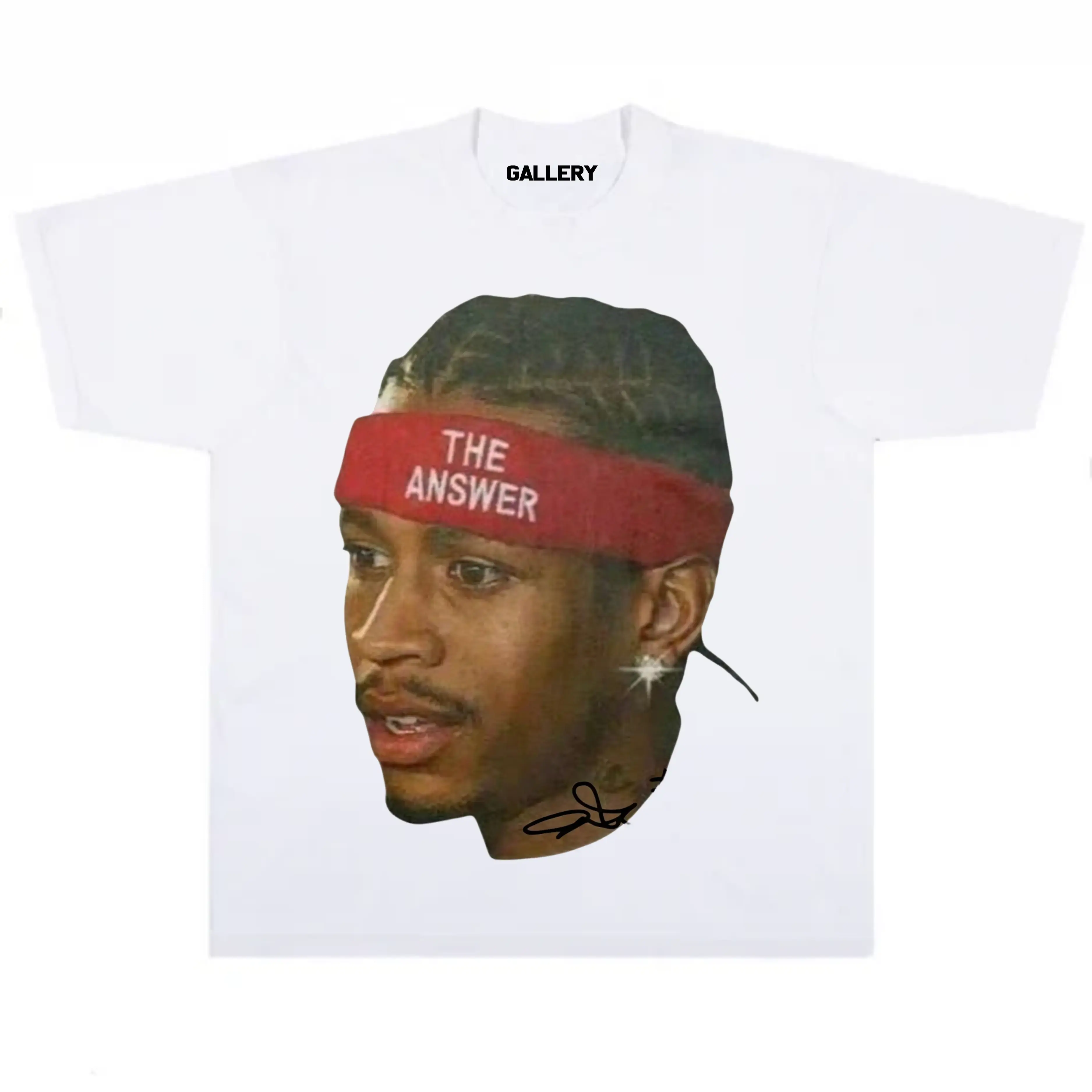 Heavyweight Graphic T-Shirt for Men, Vintage Basketball Print in 7.5oz USA Cotton, Casual Streetwear with Cropped Length and Oversized Sleeves, Shortsleeve