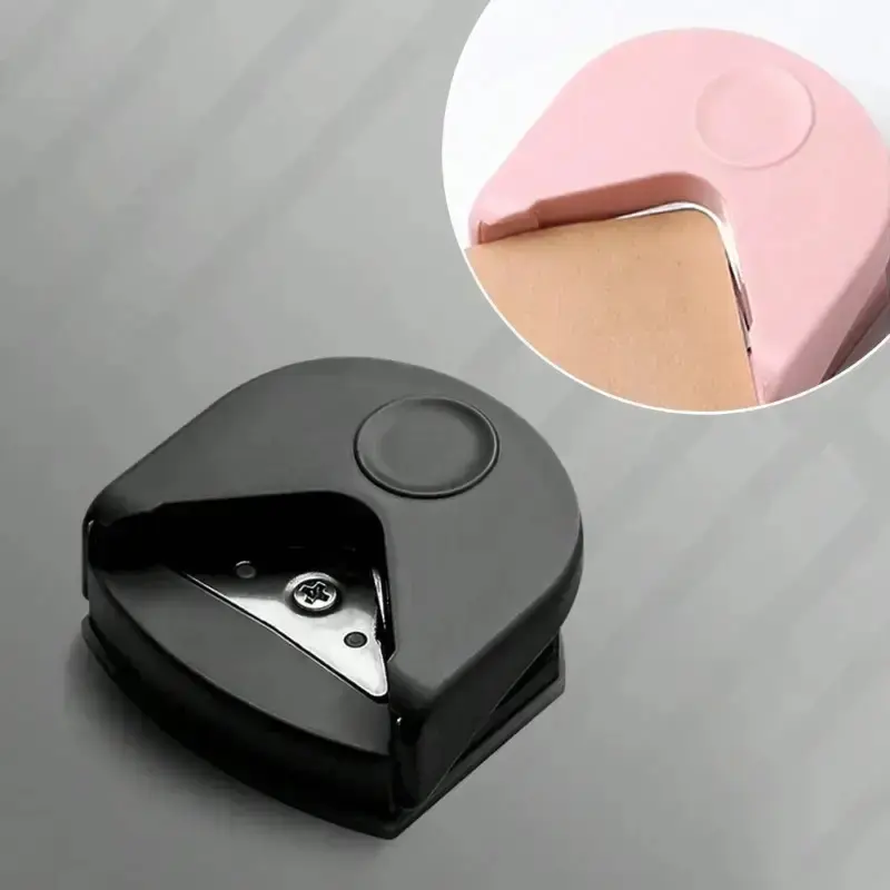Portable Corner Rounder, 1 Count R4 Corner Punch, Paper Trimmer Cutter Craft Cutting Tool for DIY Craft Scrapbooking, Office Cutting Supplies, Paper Cutters