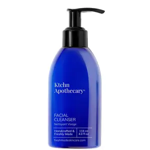 Ktchn Apothecary Handcrafted & Freshly Made Facial Cleanser. Hydrating Anti-Aging Face Wash. Natural Foaming Cleanser with High-Performing yet Gentle Formula. Cleanse, Soften, & Smooth. Made with Nourishing Ingredients. All Skin Types. Women & Men
