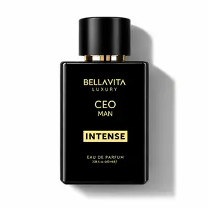 BellaVita Luxury's CEO Man Intense | EDP | Lavender, Carnation & Patchouli | Long Lasting | 18% Perfume Oil Concentration | 3.38 Fl.oz | Perfect Gift for Men