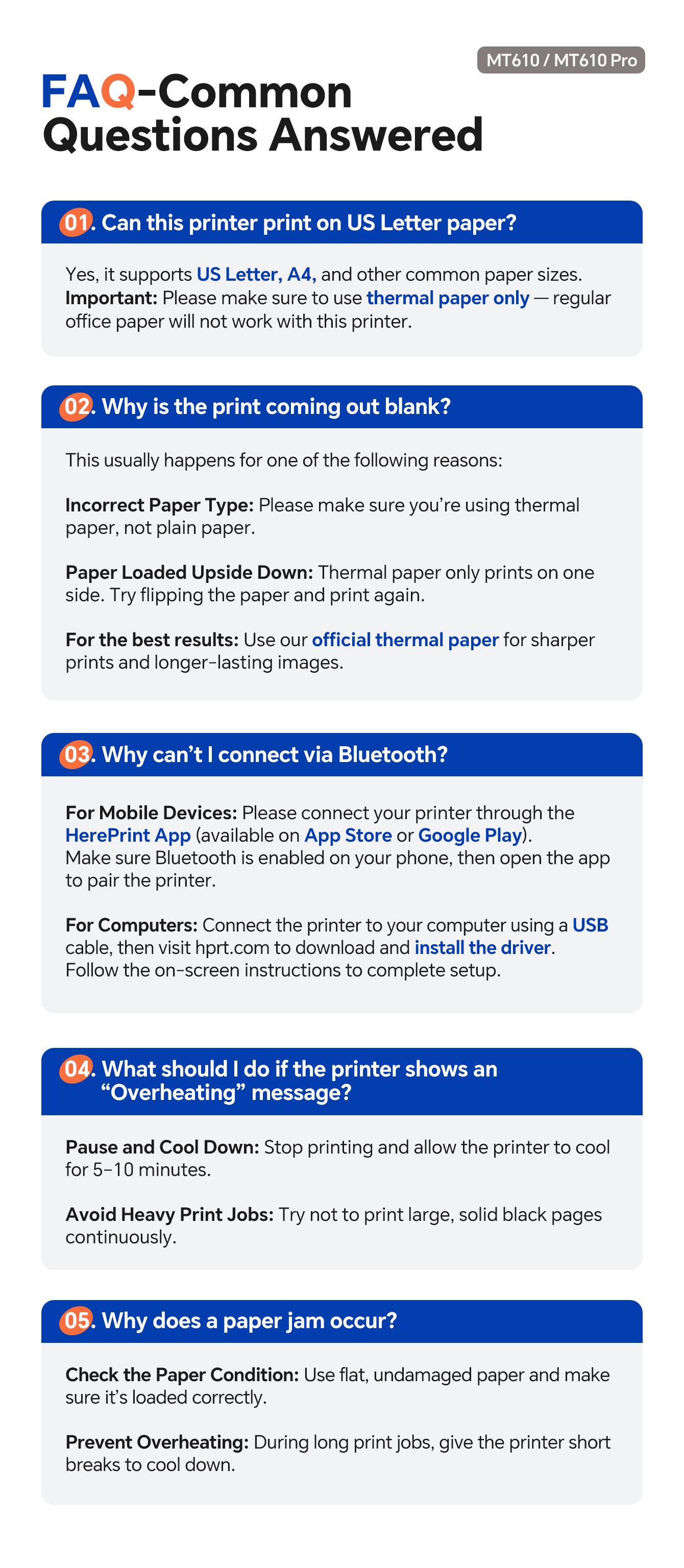 Inkless Portable Printer, Wireless Bluetooth Thermal Printer for Travel & Office, Compatible with iOS, Android & Laptop, Supports 8.5"x11" US Letter & A4 Paper, Compact Thermal Printing#SummerSale