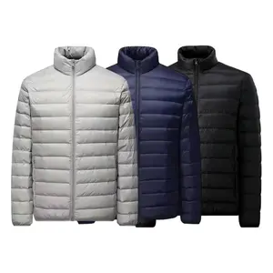 Men's cotton jacket for winter wear that is resistant to shrinking or deformation after washing. Non-irritating to the skin, good moisture absorption and breathability, stable. Can be worn on various occasions. Men's top