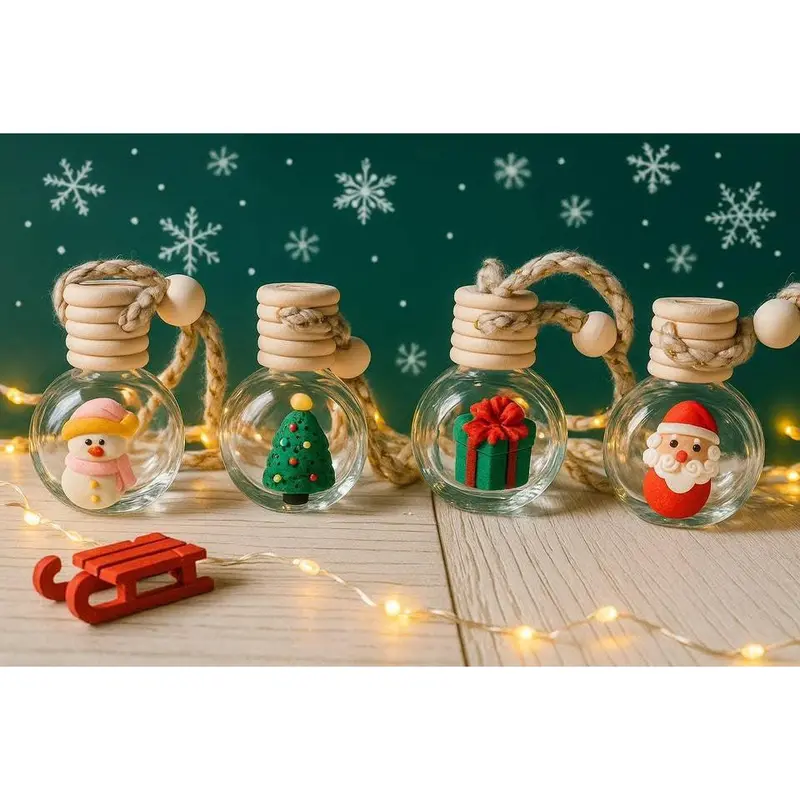 Limited Edition Christmas Car Diffusers | Luxury Car Air Freshener Gift Set. 5 For $40