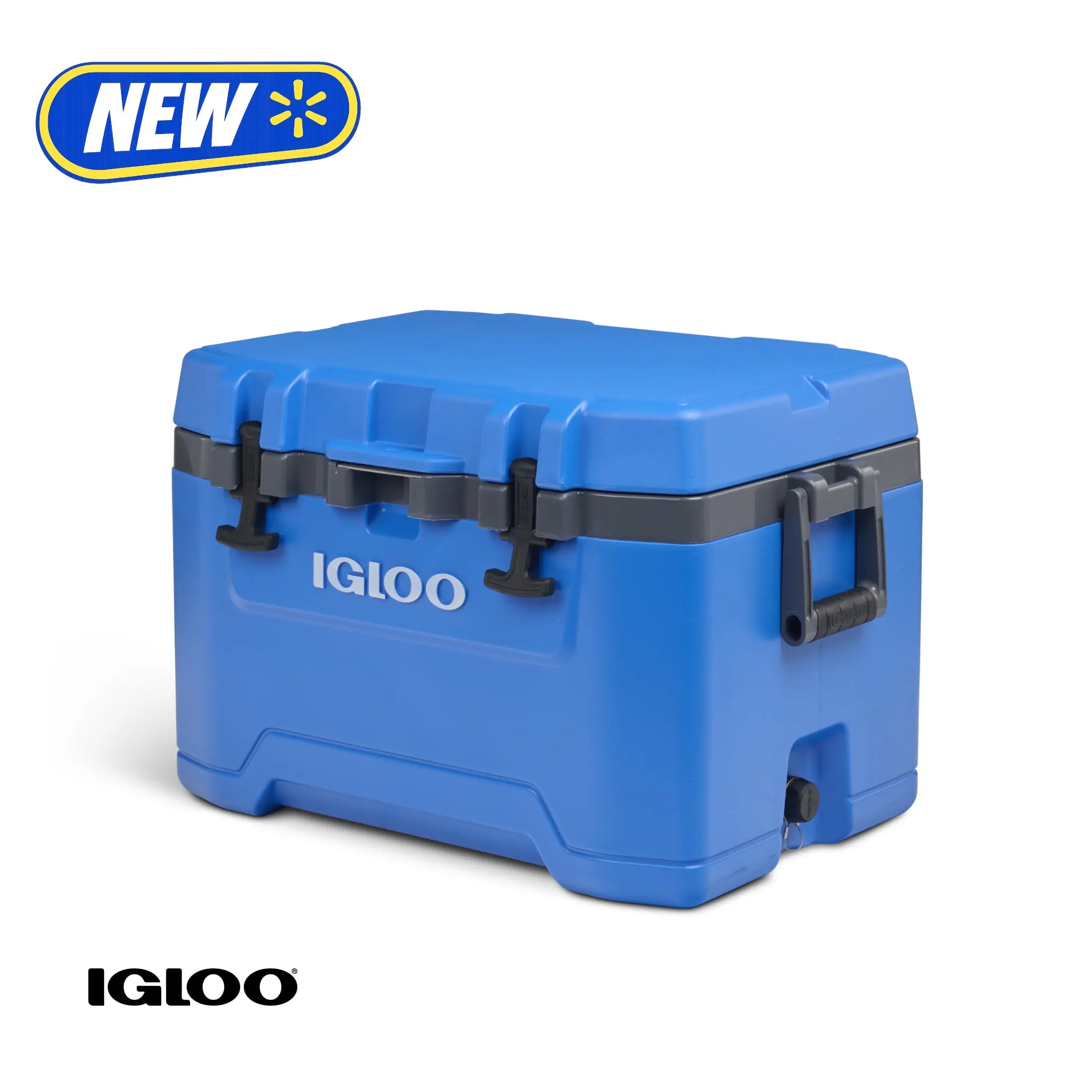 Igloo 50 QT Overland Ice Chest Cooler, Blue